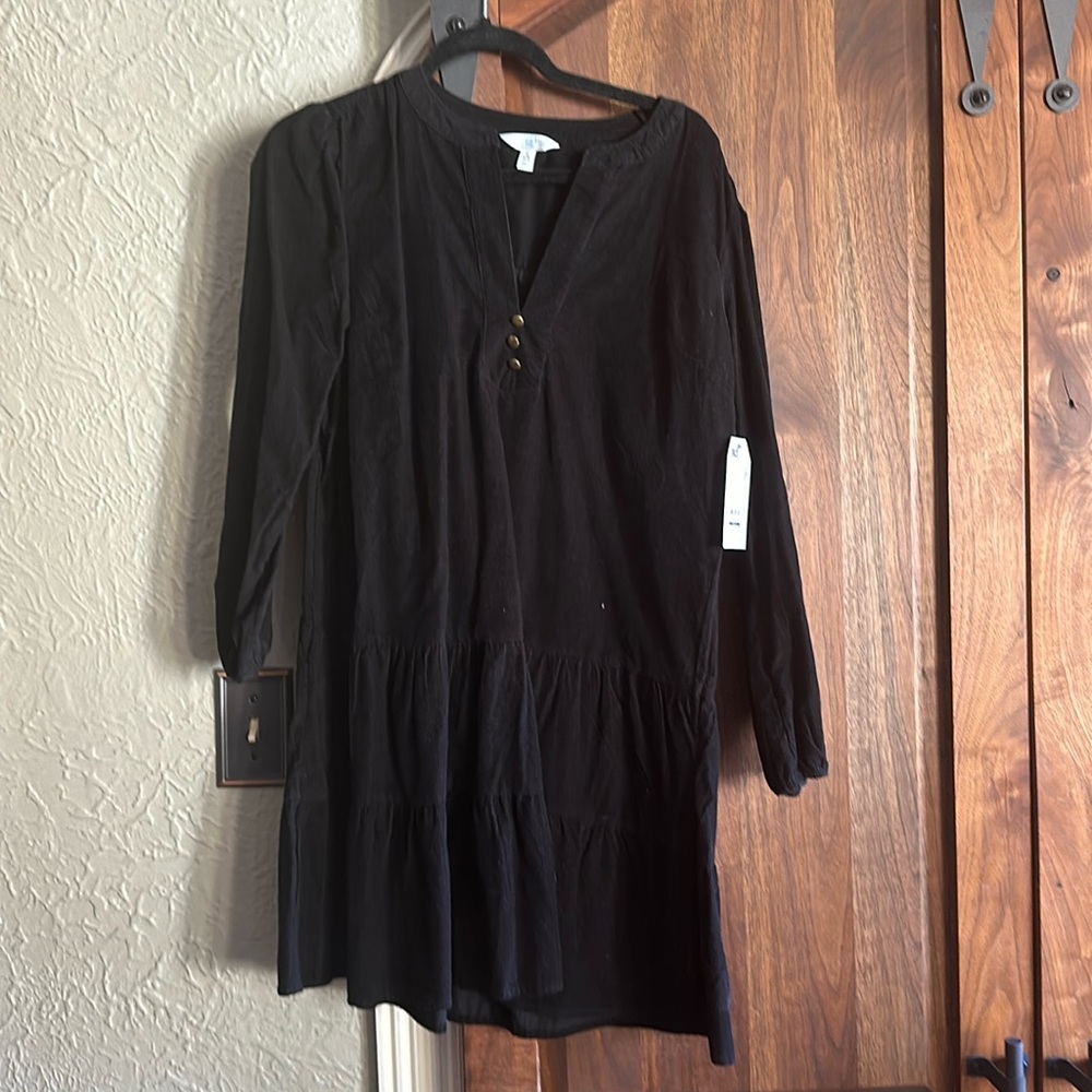 NWT time and tru black dress